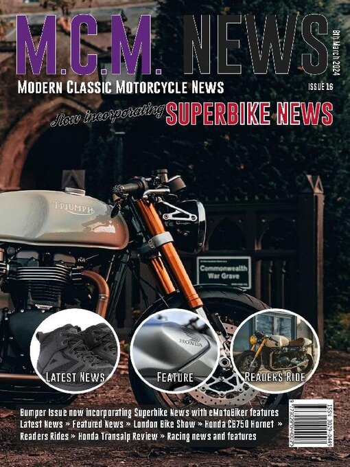 Title details for Modern Classic Motorcycle News by Modern Classic Motorcycle News - Available